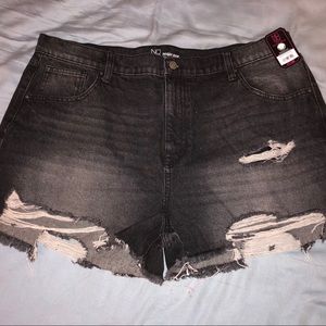 High Rise Mom Fit Shorts